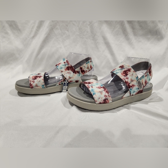 Keen Elle Andorra/tie-dyed Women's Sandals. Size 10. NWT - Picture 3 of 9